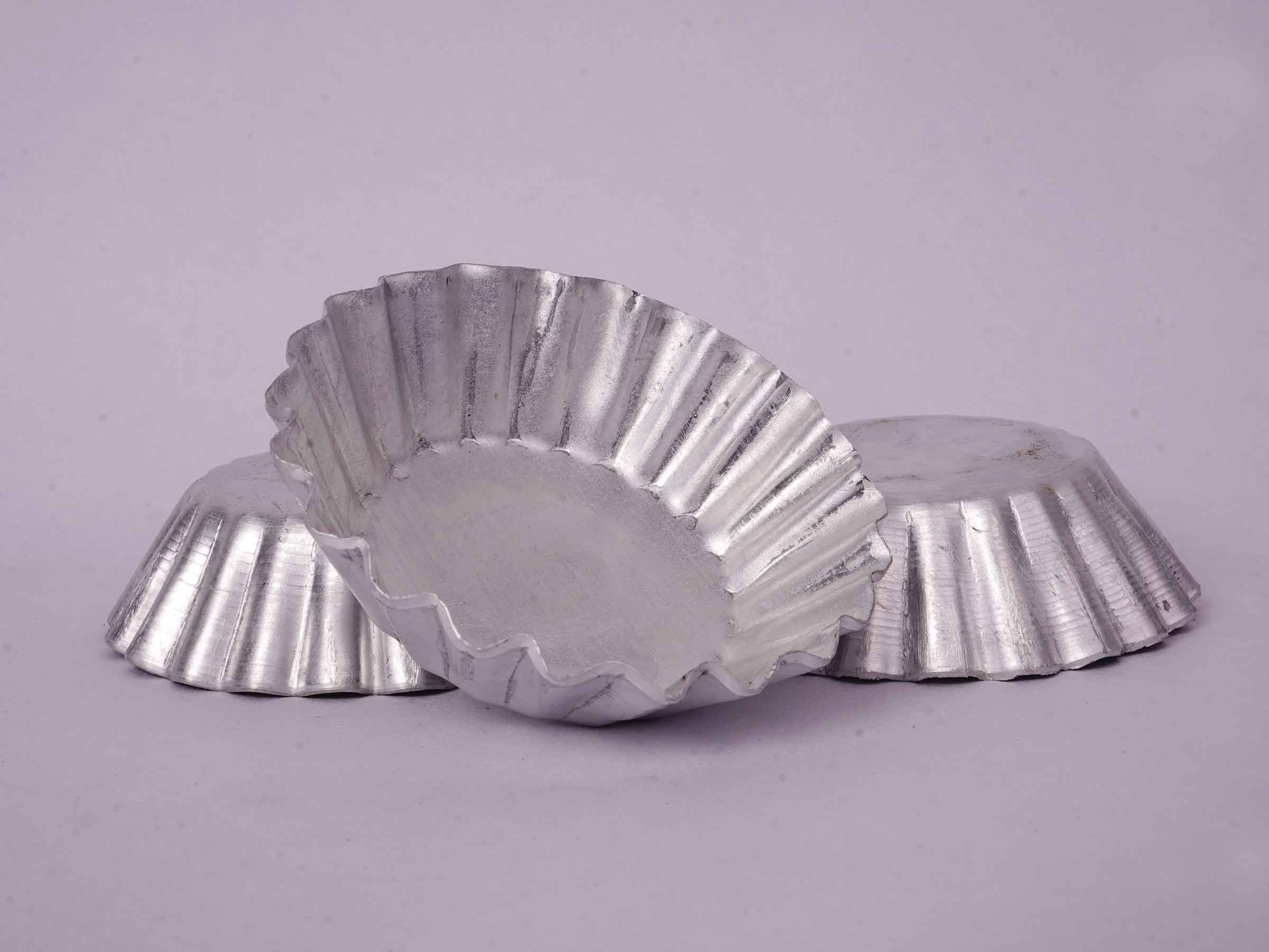 Aluminium tart cupcake mould  (3" x 1")